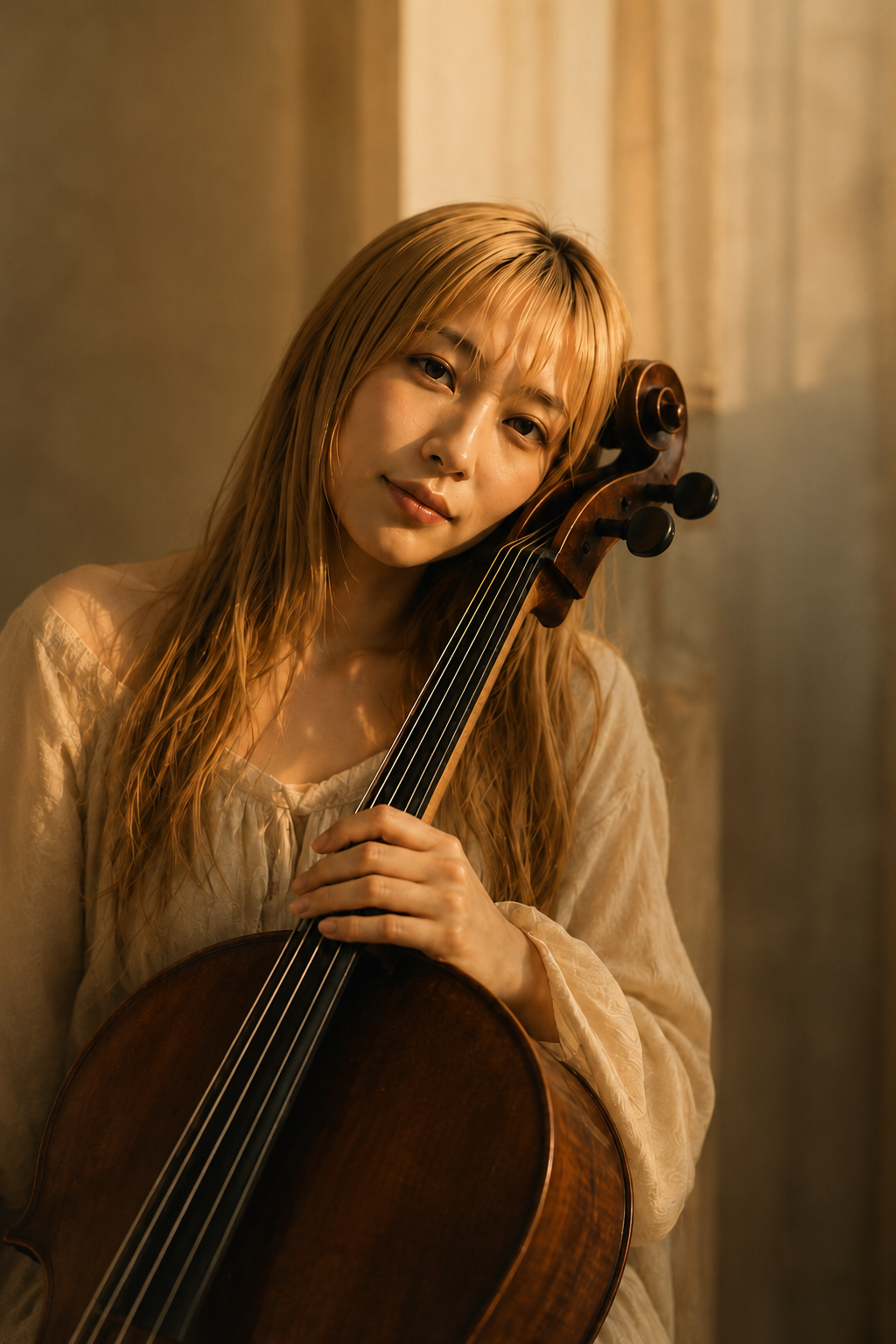 Towako HATOMIYA — Cello / Vocal portrait