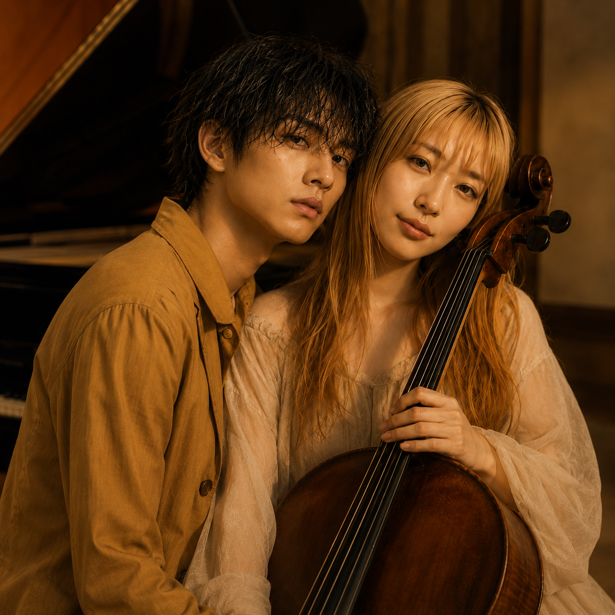 HATO RENOIR - 寄り添うふたり、チェロを挟んで